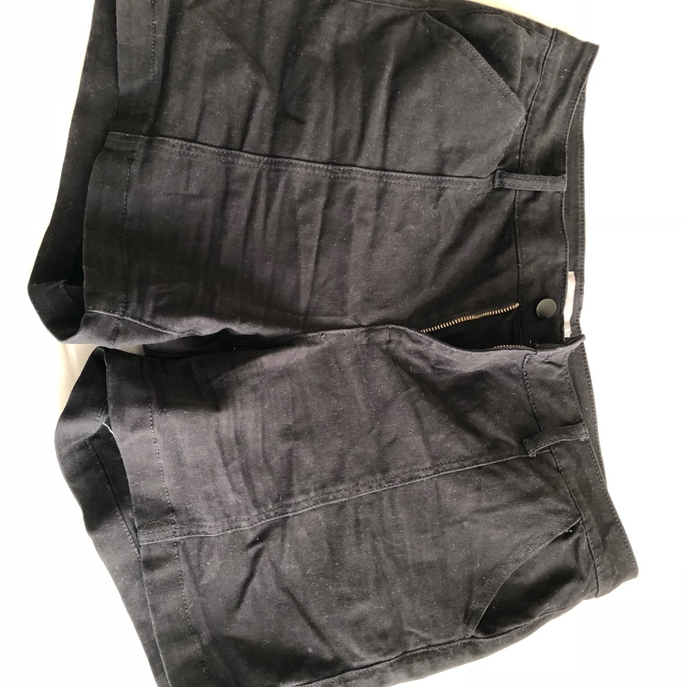 Black dress shorts